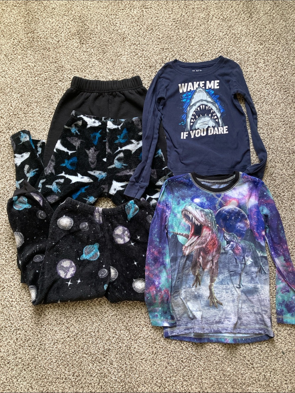 Boys pajama and sweats bundle
